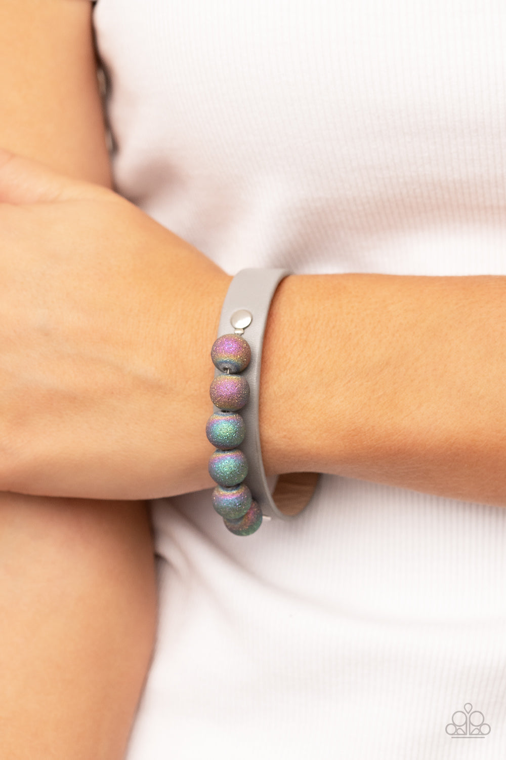 Paparazzi - Saturn Safari - Silver Bracelet