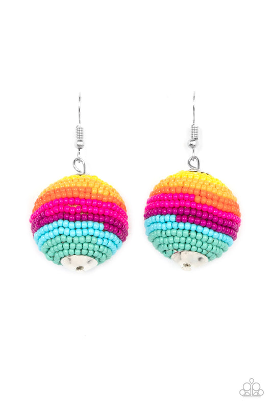 Paparazzi - Zest Fest - Multi Earrings