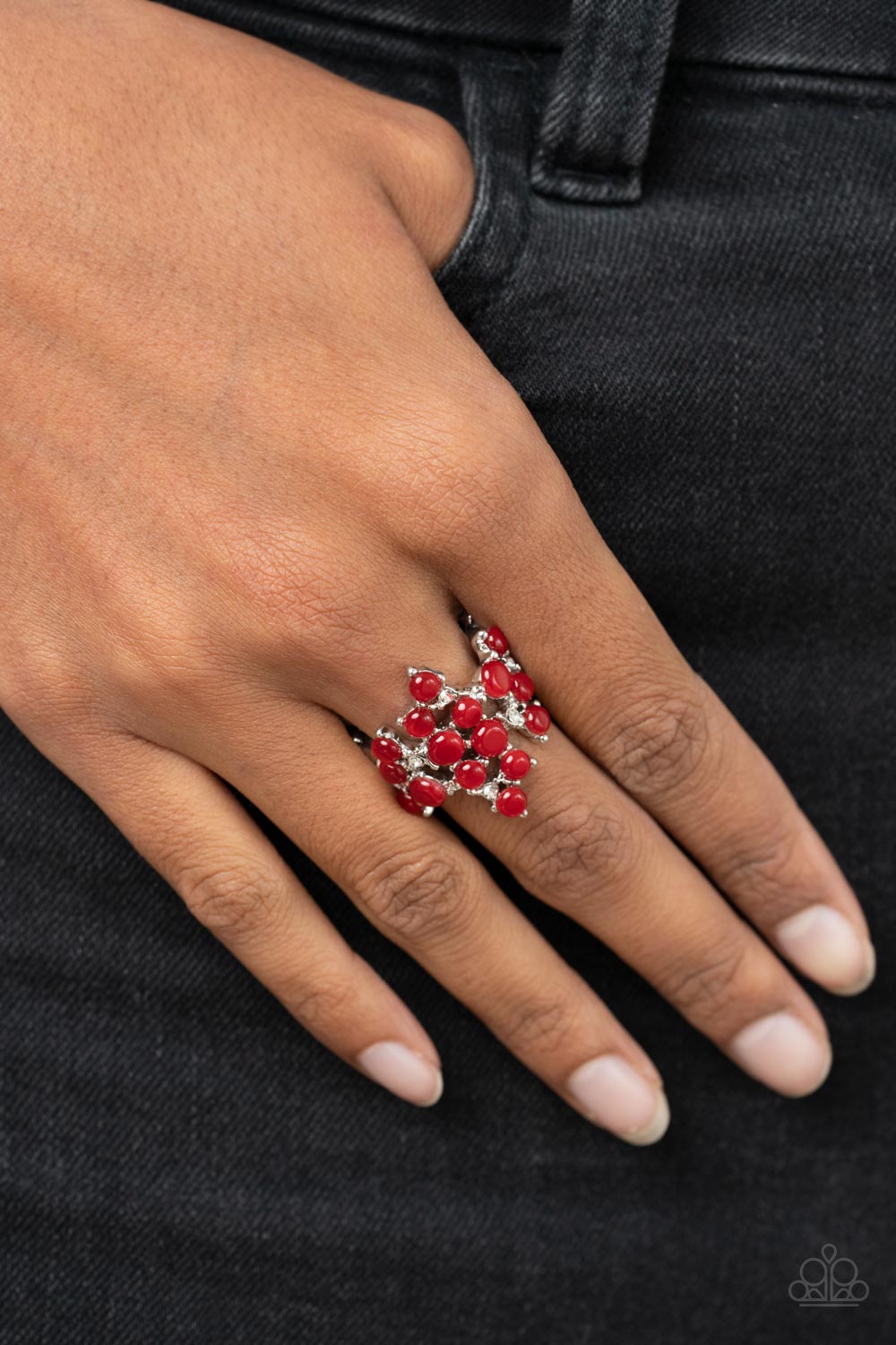 Paparazzi - Seeing Eye to Cats Eye - Red Ring
