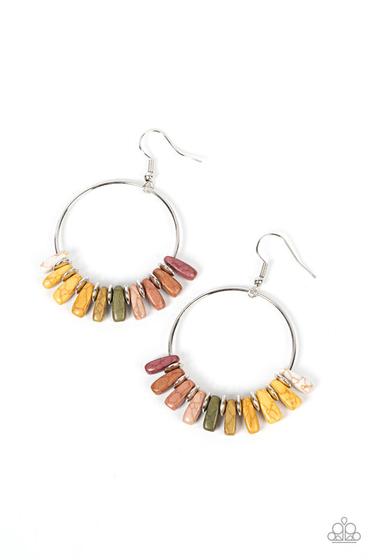 Paparazzi - Earthy Ensemble - Multi Earrings