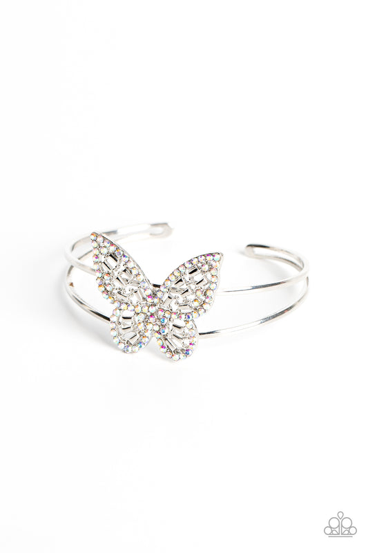 Paparazzi - Butterfly Bella - Multi Bracelet