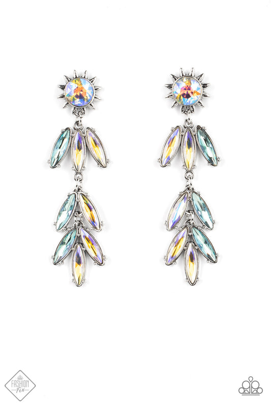 Paparazzi - Space Age Sparkle - Multi Post Earrings