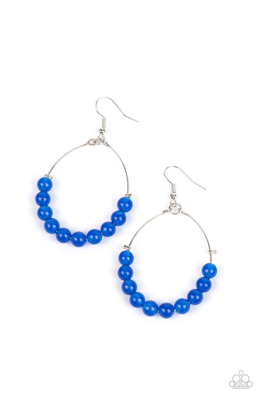 Paparazzi - Catch a Breeze - Blue Earrings