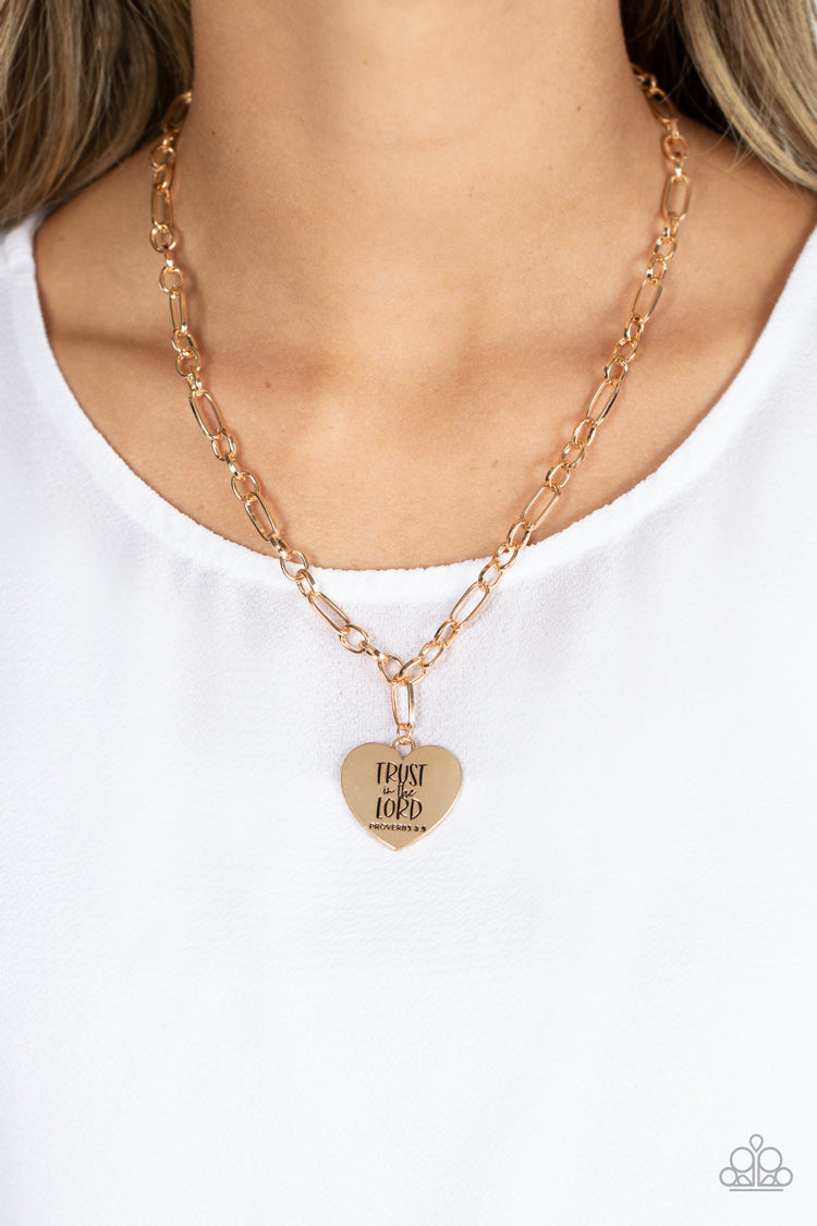 Paparazzi - Perennial Proverbs - Gold Necklace