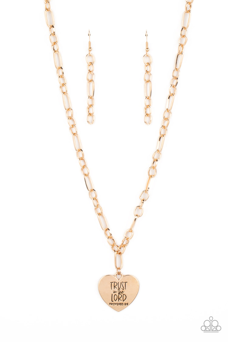 Paparazzi - Perennial Proverbs - Gold Necklace