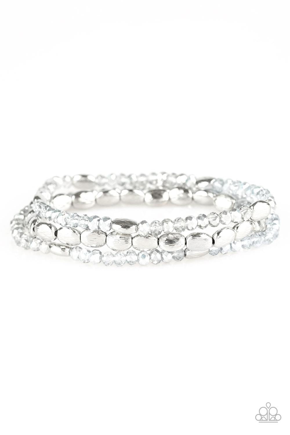 Paparazzi - Hello Beautiful Silver Bracelet