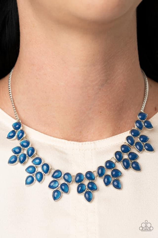 Paparazzi - Hidden Eden Blue Necklace