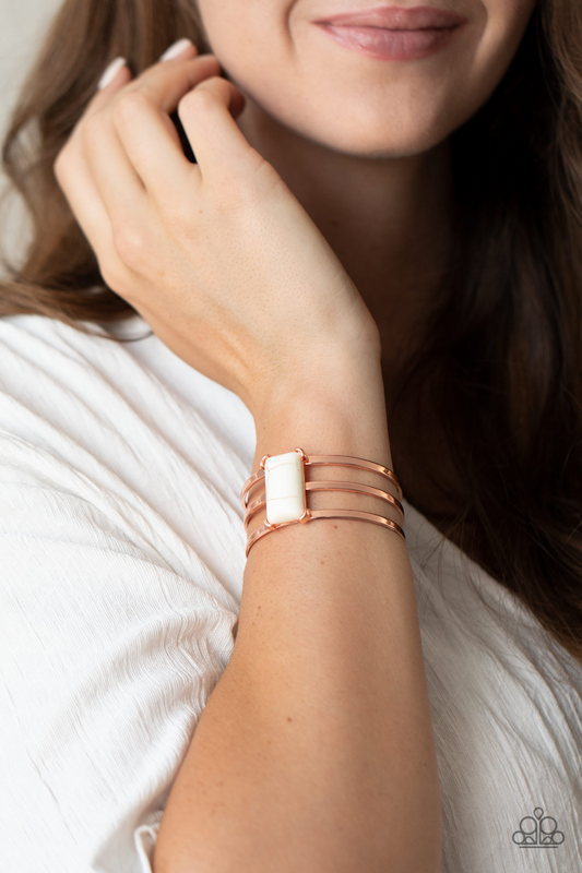 Paparazzi - Rural Recreation Copper Bracelet