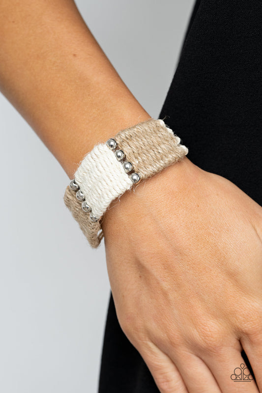 Paparazzi- High Tides - Brown Urban Bracelet