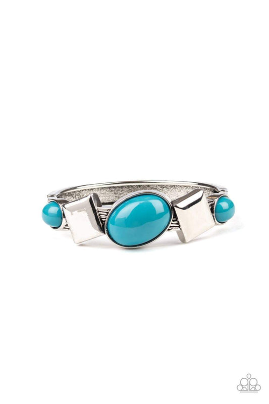 Paparazzi - Abstract Appeal - Blue Bracelet