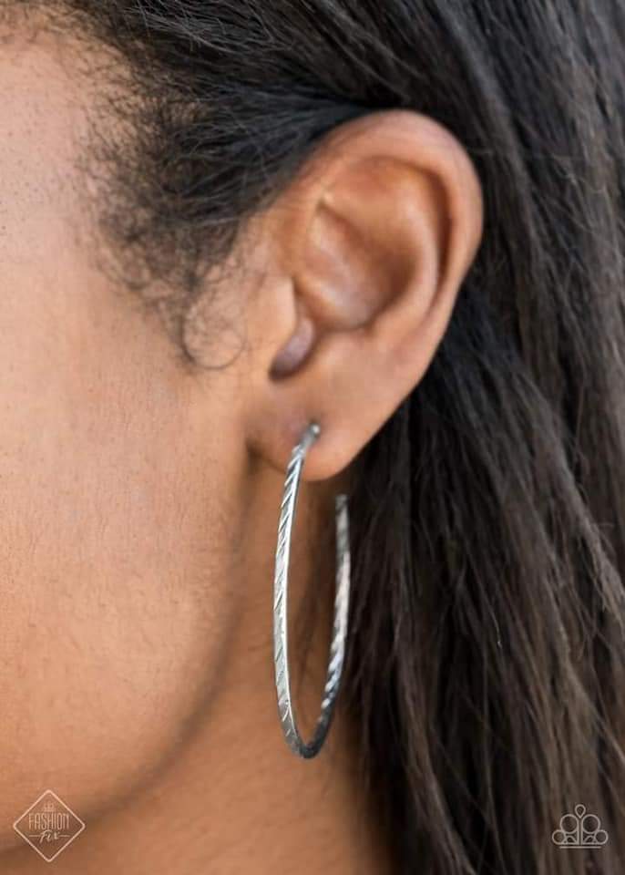 Paparazzi- Rural Reserve Silver Earrings