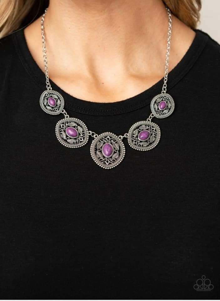 Paparazzi - Alter Eco Purple Necklace