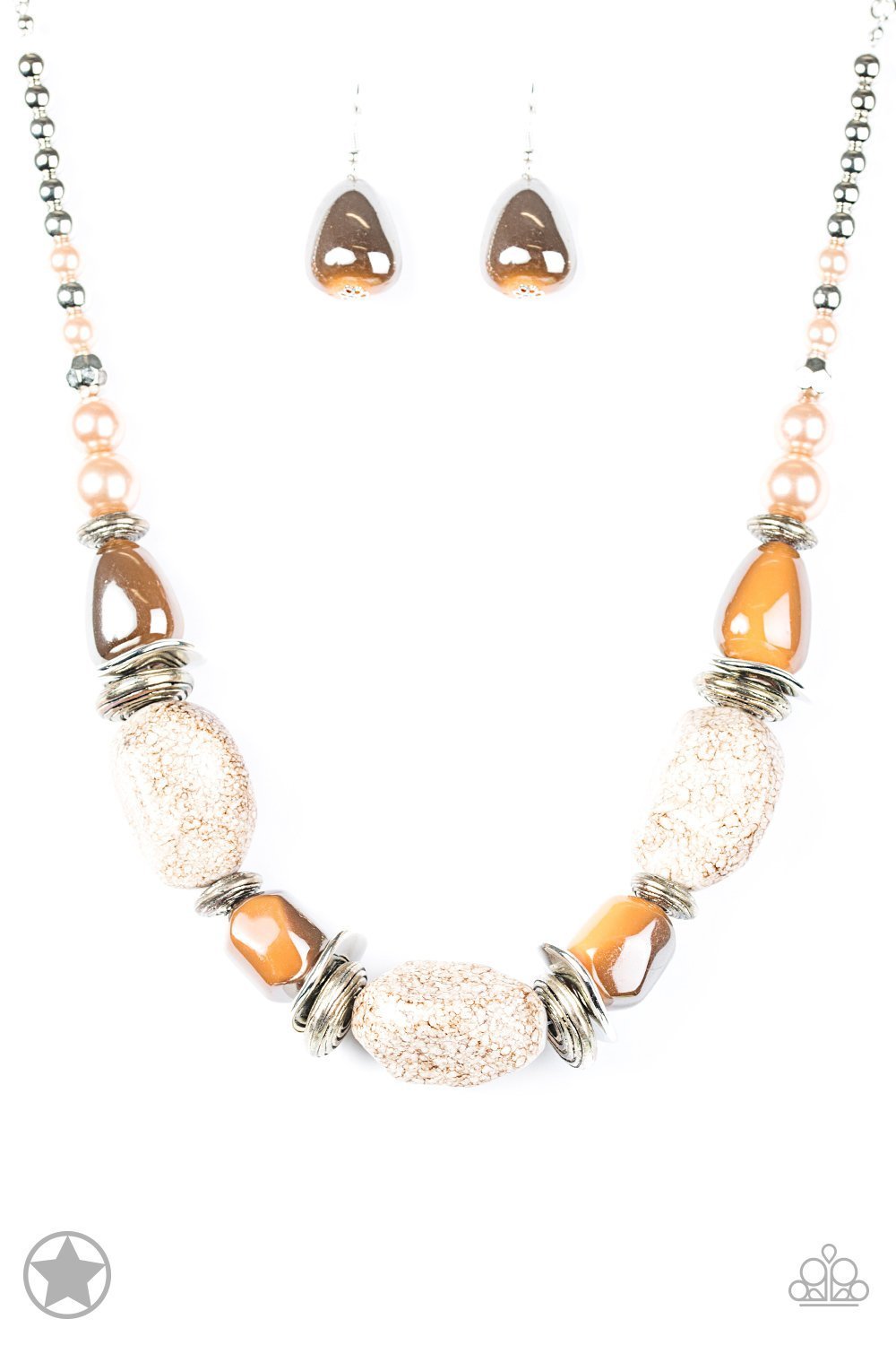 Paparazzi - In Good Glazes - Blue Necklace