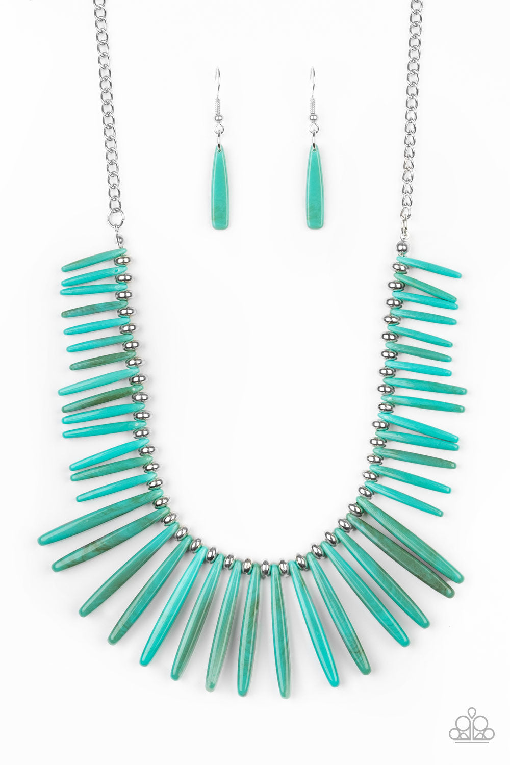 Paparazzi - Out of My Element Blue Necklace